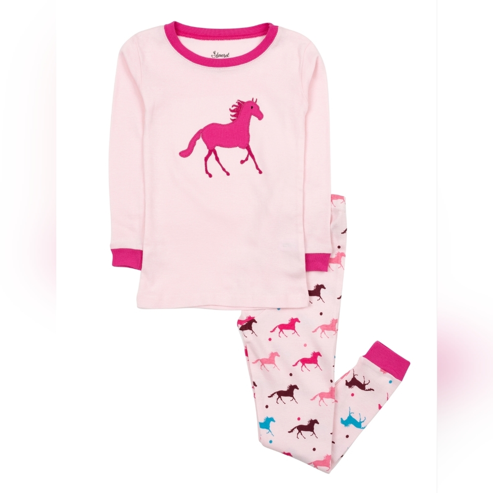 Adorable Girl's Horse Pajamas!